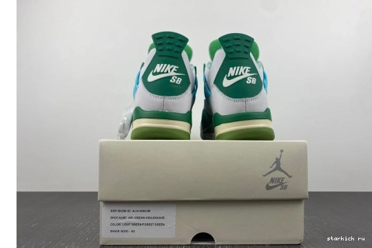 AJ4-KNCW  4 White (limited Retro Jordan  Grass AJ4-KNCW SB  edition) Green 1111